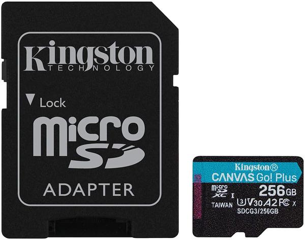 Kingston Canvas Go! Plus microSDXC 256GB (Adapter)