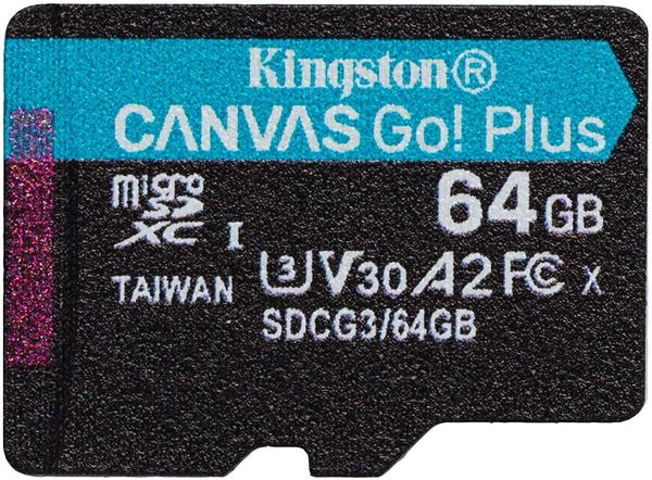 Kingston Canvas Go! Plus microSDXC 64GB