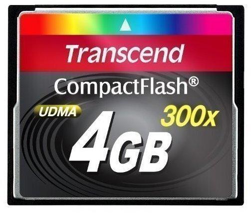 Transcend Industrial Compact Flash 4GB 300X (TS4GCF300)