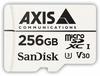 Axis 02021-001, 256GB AXIS MicroSDXC, UHS, U3, V30, 15x1x11mm, 02021-001,...