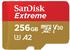 SanDisk Extreme MicroSDXC Speicherkarte 256 GB