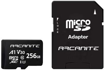 ARCANITE microSDXC 256 GB Class 10 UHS-I U3 + SD-Adapter