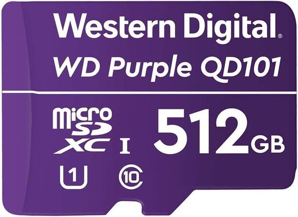 Western Digital WD Purple SC QD101 512 GB MicroSDXC Klasse 10,