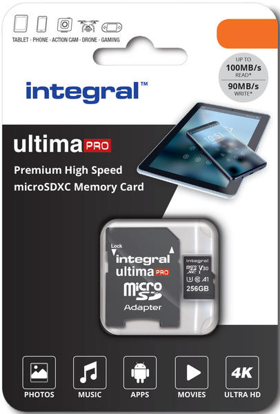 Integral ultimaPRO U3 V30 microSDXC 256GB