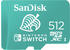 SanDisk microSDXC für Nintendo Switch 512GB