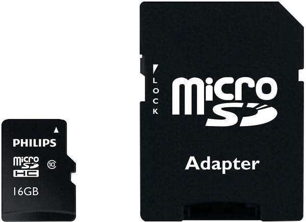 Philips microSDHC 16GB (FM16MP45B)