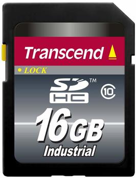 Transcend SDHC Card Industrial 16 GB Class 10