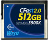 Wise WI-CFAST-5120, Wise CFast 2.0 Card 3500x 512GB blue