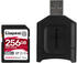 256 GB, mit USB-Adapter: Kingston Canvas React Plus SD