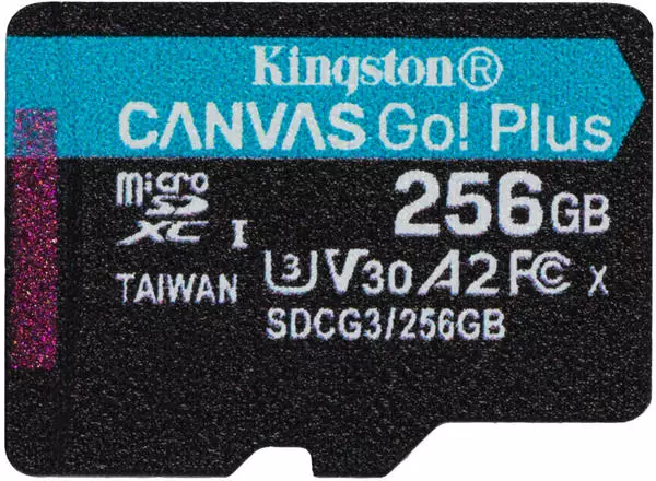 Kingston Canvas Go! Plus microSDXC 256GB