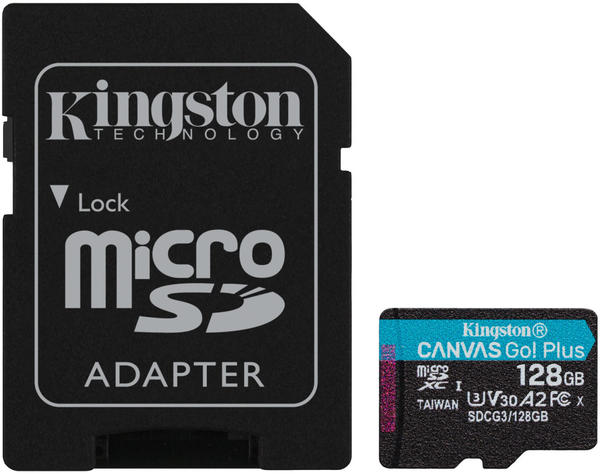 Kingston Canvas Go! Plus microSDXC 128GB (Adapter)