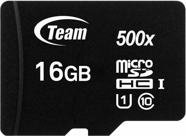 TEAM GROUP microSDHC Xtreem 16GB Class 10 UHS-I + SD-Adapter
