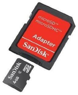 Sandisk microSDHC 4GB Class 4 (SDSDQB-004G-B35)