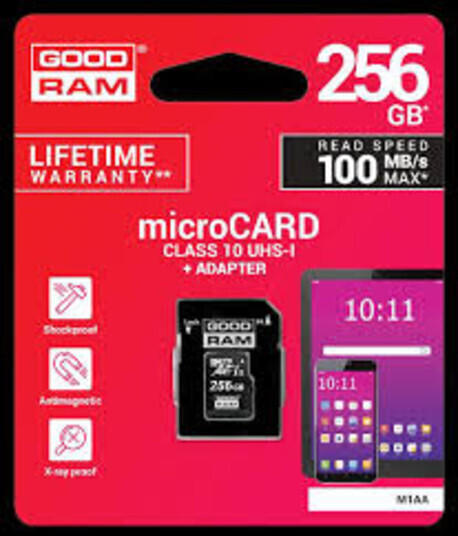 GoodRAM microSD 256GB (M1AA-2560R12)