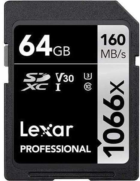 Lexar Professional 1066x SDXC 64GB