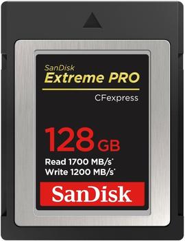 SanDisk Extreme Pro - Flash-Speicherkarte - 128GB - CFexpress SDCFE-128G-GN4NN