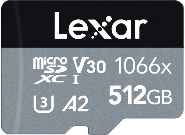 Lexar Professional 1066x Silver microSD