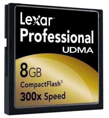 Lexar Media Professional UDMA 300X Compact Flash 8192 MB