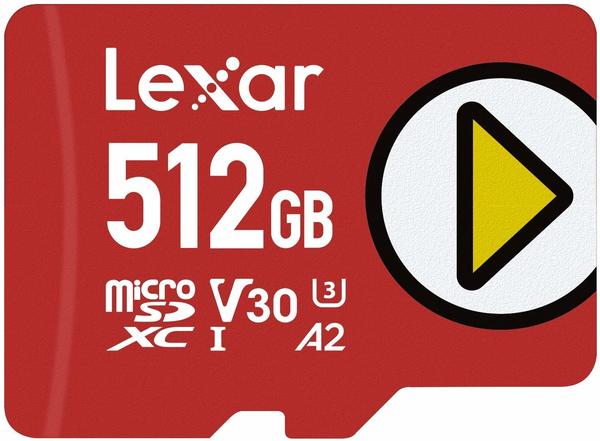 Lexar microSDXC Card 512GB PLAY 1066x UHS-I U3 up to 150MB/s