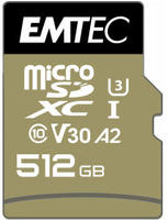 Emtec microSDXC 512GB Class 10 Speedin (ECMSDM512GXC10SP)