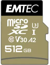 Emtec microSDXC 512GB Class 10 Speedin (ECMSDM512GXC10SP)