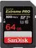 SanDisk Extreme PRO UHS-II U3 V90 SDXC 64GB