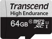 Transcend TS64GUSD340S, Transcend 64 GB microSD w/adapter UHS-I U3 A2 DDR200 Micro SD