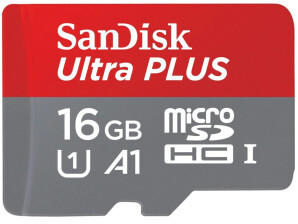 Sandisk SanDisk Ultra Plus A1 microSDHC 16GB