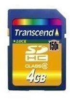Transcend SDHC 4 GB Class 6 150x