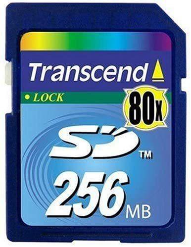 Transcend TS256MSD80 Secure Digital 256 MB