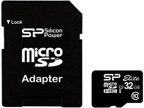 Silicon Power Elite microSDHC 32GB (SP032GBSTHBU1V10SP)