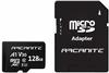 ARCANITE 128 GB microSDXC-Speicherkarte mit Adapter - UHS-I U3, V30, 4K, C10, microSD, Lesegeschwindigkeiten bis zu 90 MB/s
