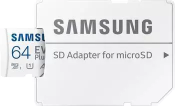 Samsung Evo Plus (2021) microSDXC 64GB (MB-MC64KA)