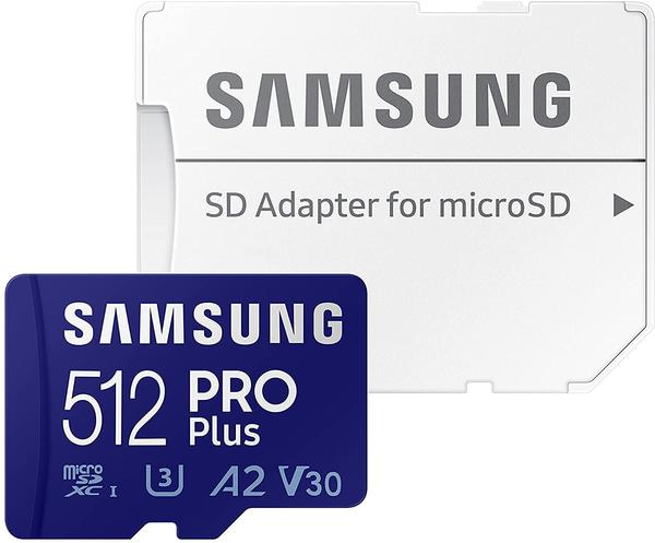 Samsung PRO Plus (2021) microSDXC 512GB (MB-MD512KA) Test TOP Angebote ab  56,90 € (März 2023)
