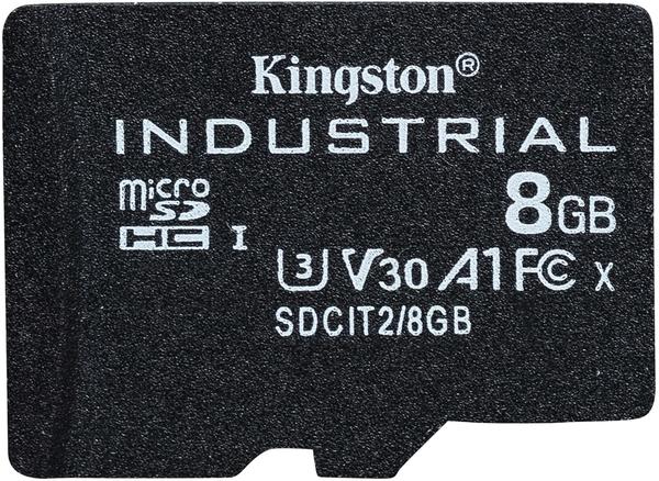 Kingston Technology Industrial 8 GB MicroSDHC UHS-I Klasse 10