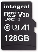 Integral INMSDX128G-100V30, Integral INMSDX128G-100V30 (128 GB, microSDXC, U3,...