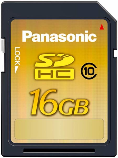 Panasonic RP-SDW16GE1K Class 10 Sdhc Secure Digital 16384 MB