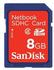 SanDisk Netbook Sdhc Secure Digital 8192 MB