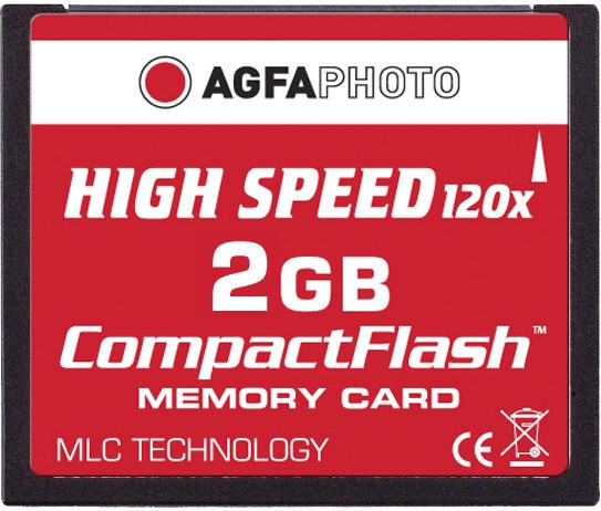 AgfaPhoto Compact Flash 2GB 120x (10431)