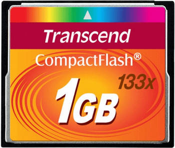 Transcend Standard Compact Flash 133x 1GB (TS1GCF133)