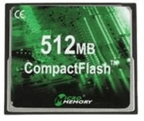 MicroMemory Compact Flash Card 512 MB 120x