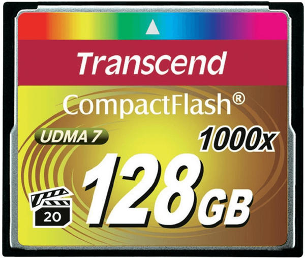 Transcend Ultimate Compact Flash 128GB 1000x (TS128GCF1000)