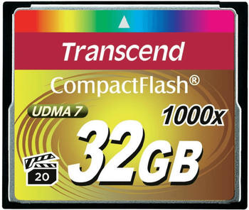 Transcend Ultimate Compact Flash 32GB 1000x (TS32GCF1000)