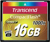 Transcend TS16GCF1000, CompactFlash 16GB Transcend 1000x
