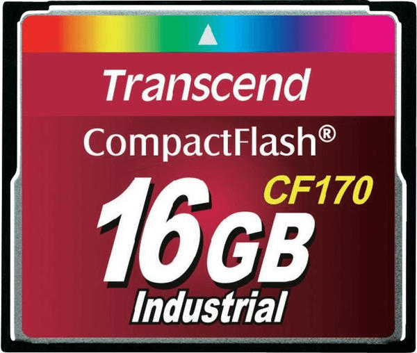 Transcend Industrial Compact Flash 16GB 170x (TS16GCF170)