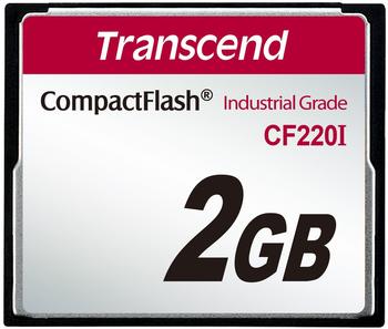 Transcend CF220I CF Card - 2GB