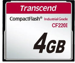 Transcend CF220I CF Card - 4GB