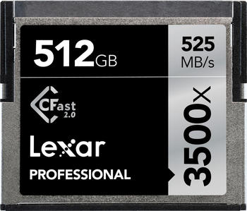 Lexar Professional 3500x CFast 2.0 512GB (LC512CRBEU3500)