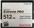 512 GB: SanDisk Extreme Pro CFast 2.0