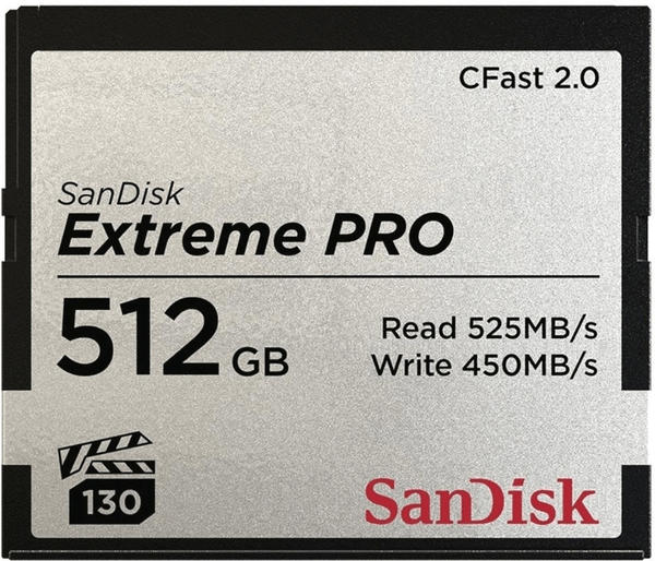 SanDisk Extreme Pro CFast 2.0 512GB (SDCFSP-512G)